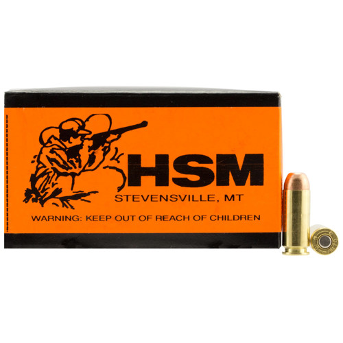 HSM AMMO Training 10mm 200gr Full Metal Jacket Ammunition | 50 Rounds