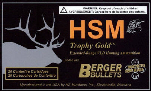 HSM Ammunition HSM AMMO 257 Weatherby 115Gr Match Hunting VLD 20rd