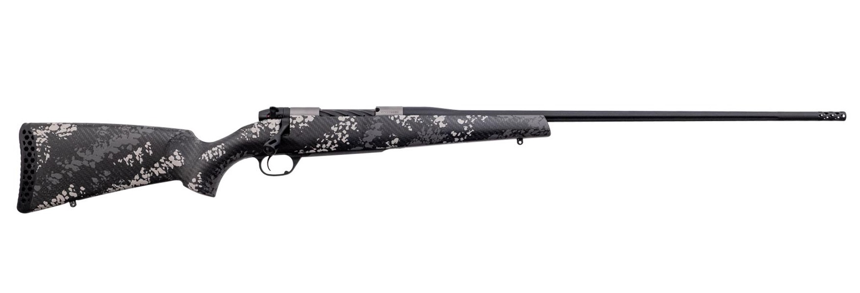 WEATHERBY Mark V Backcountry TI 2.0 6.5 Creedmoor 22" 4rd Bolt Rifle w/ Threaded Barrel - Black