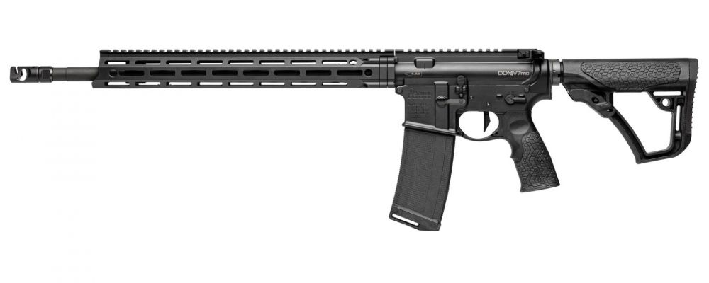 DANIEL DEFENSE DDM4 V7 Pro 5.56 NATO 18" 30rd Semi-Auto AR15 Rifle - Black