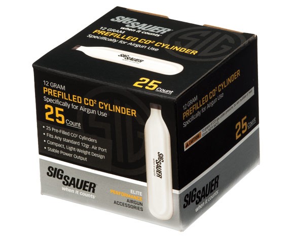 Sig Sauer SIG SAUER C02, 12 Gr, 25pk
