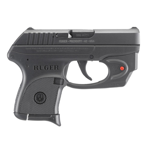 RUGER LCP 380ACP 275 61 Pistol w Viridian ESeries Red Laser  Black