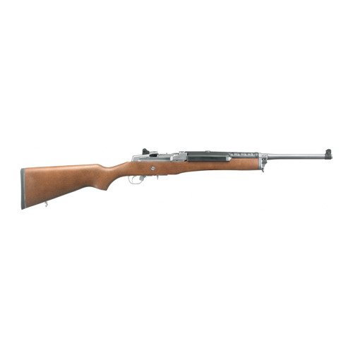 RUGER Mini14 Ranch 556 NATO 185in 51 SemiAuto Rifle  Hardwood  Stainless