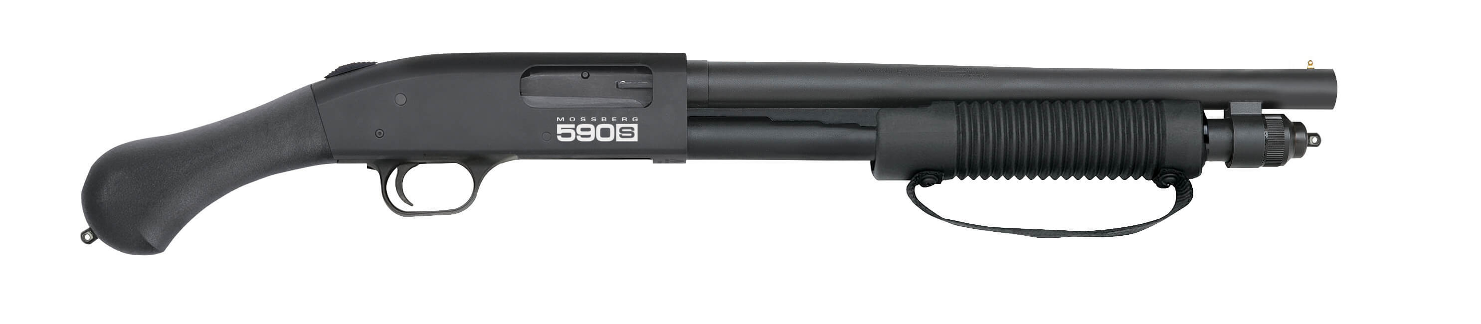 MOSSBERG 590S Shockwave 12 Gauge 3" 14.375" 5rd Pump - Black