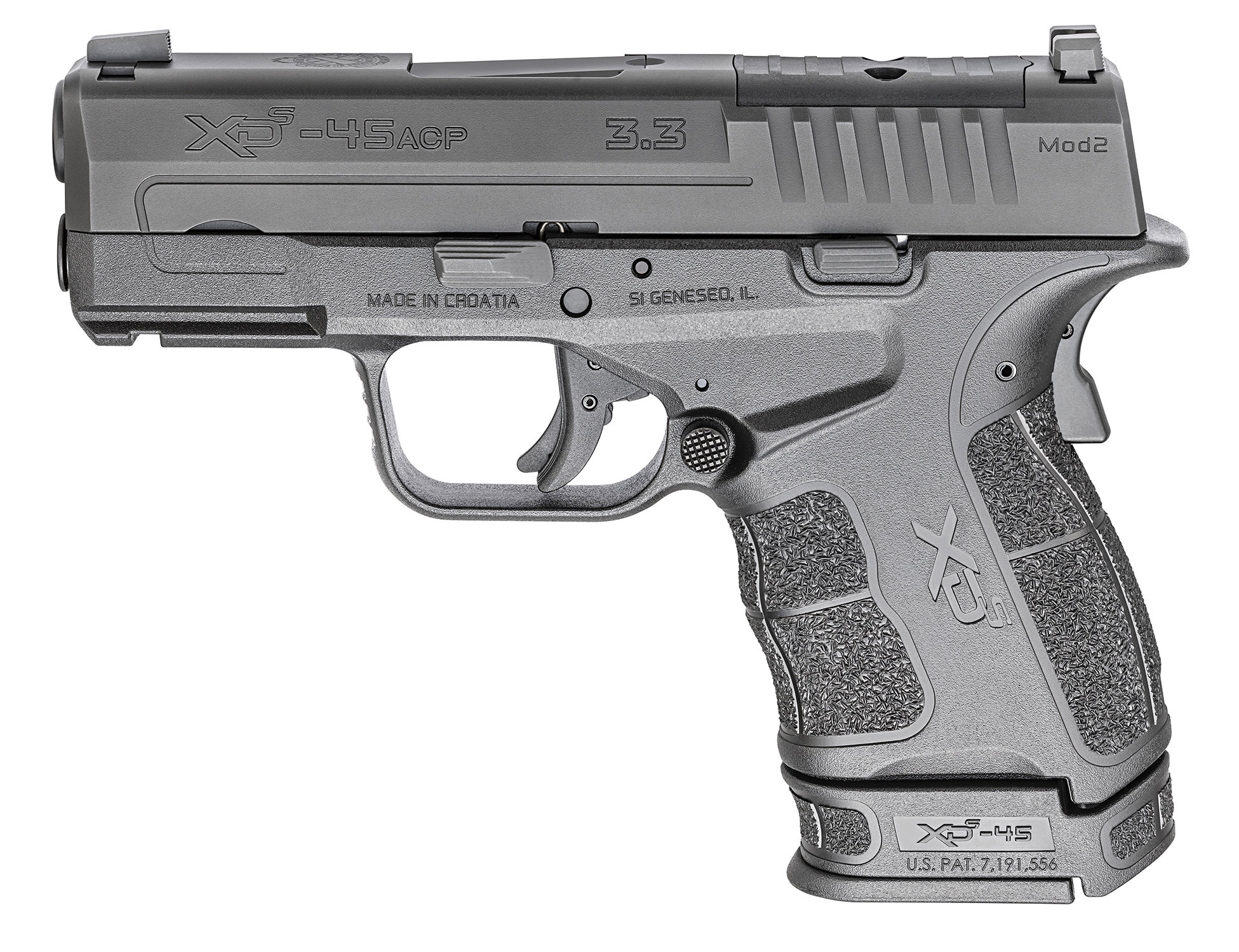 SPRINGFIELD ARMORY XD-S Mod 2 OSP 45 ACP 3.3" 6rd Single Stack