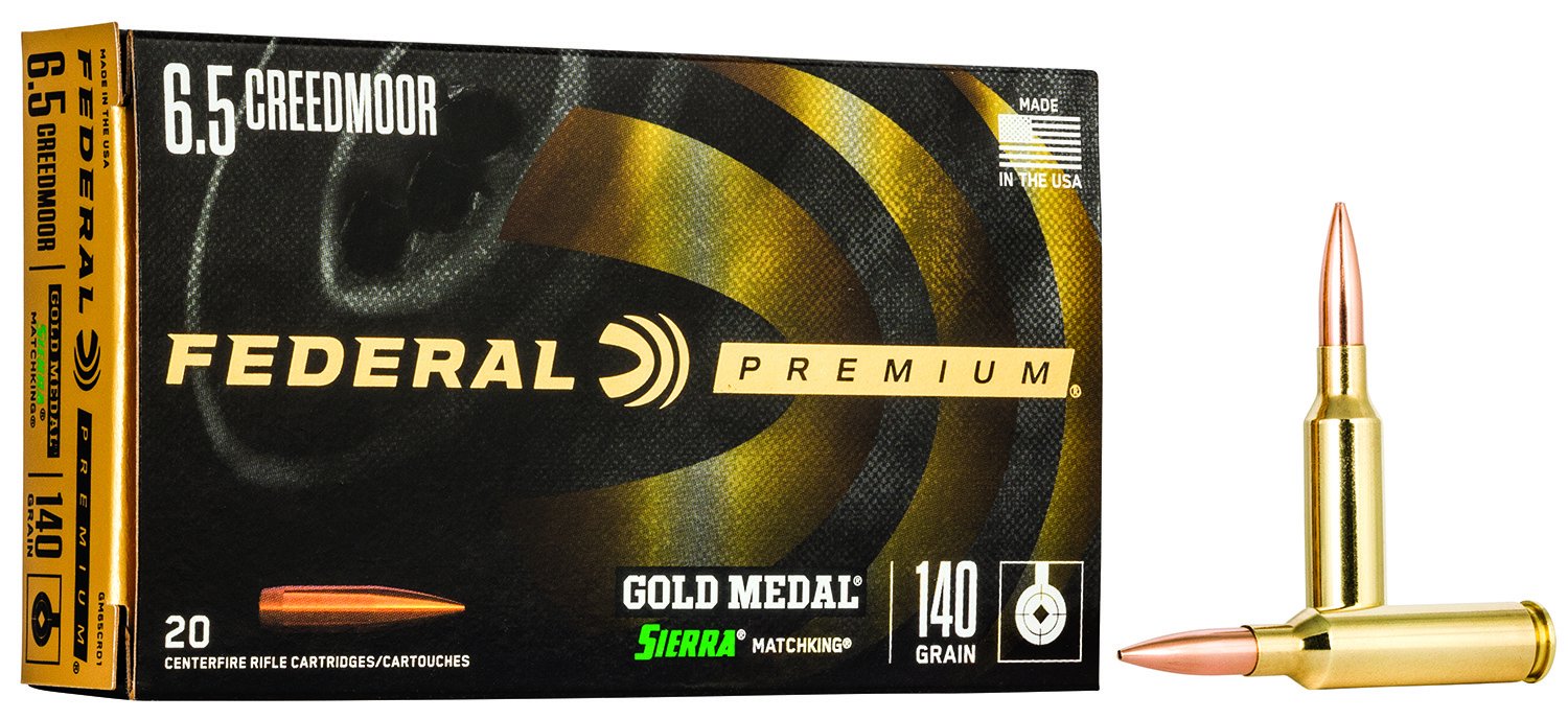 Federal FED 6.5CRDM 140GR TMK 20