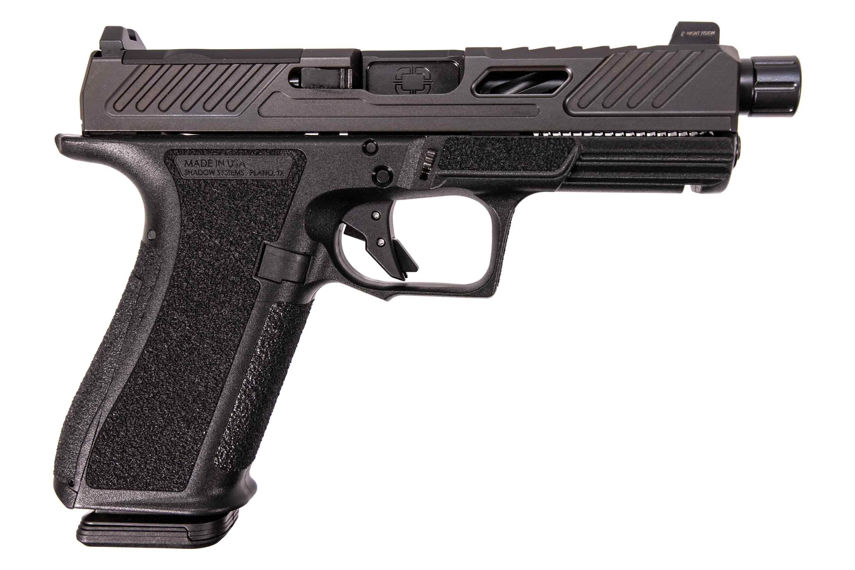 SHADOW SYSTEMS XR920 Elite 9mm 4.5" 17rd Optic Ready Pistol w/ Threaded Barrel - Black