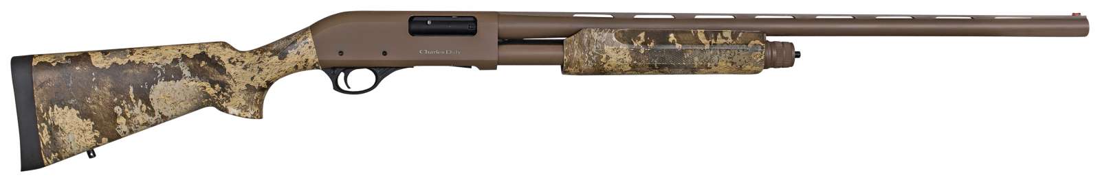 CHARLES DALY 301 Turkey 12 Gauge 3" 28" 4rd Pump Shotgun - Bronze / TrueTimber Prairie