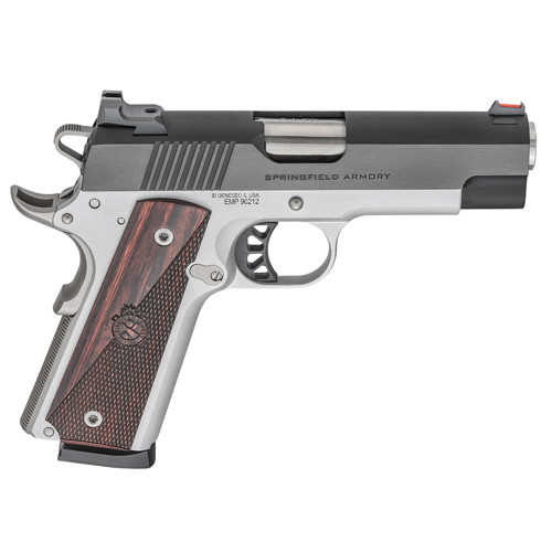 SPRINGFIELD ARMORY 1911 Ronin EMP 9mm 4ʺ Blued 10rd Crossed Cannon