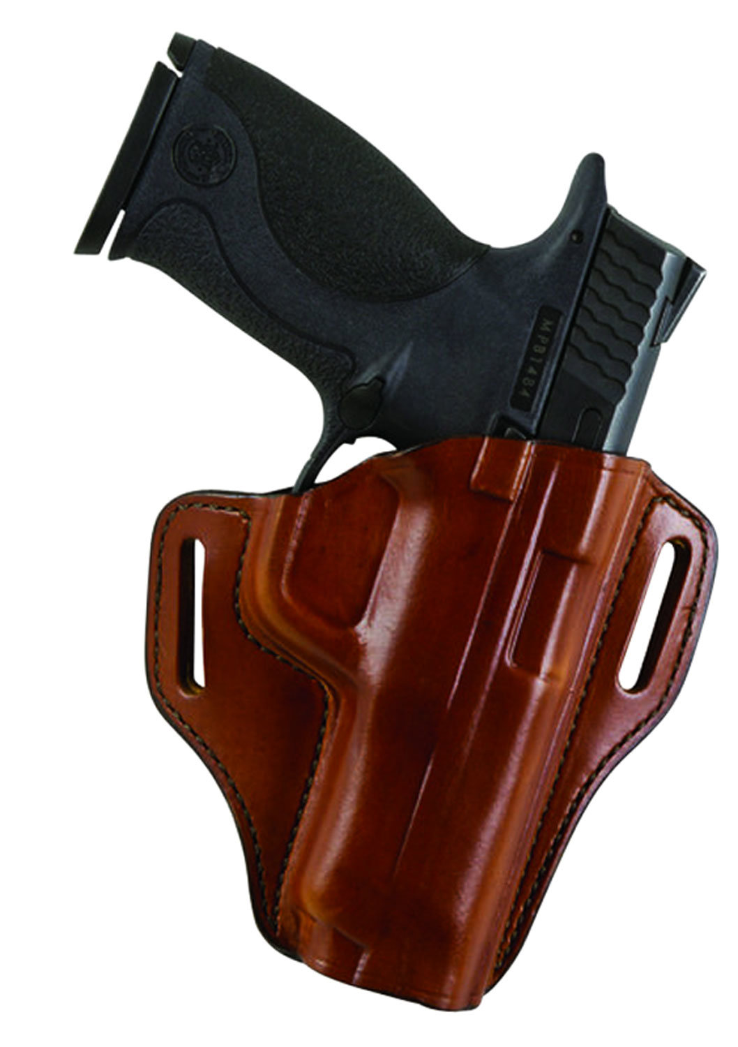 Bianchi BIANCHI #57 Remedy Open Top Tan RH SZ14 Glock 42 .380 Cal