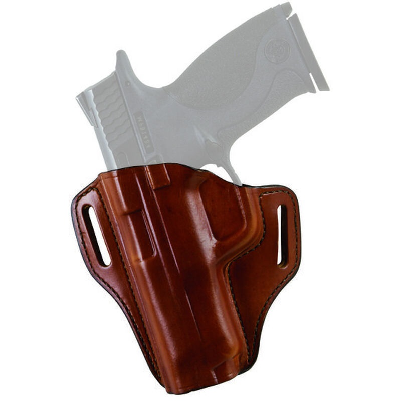 Bianchi BIANCHI #57 Remedy Belt Slide Leather Holster for Glock 43 Left Hand | Tan