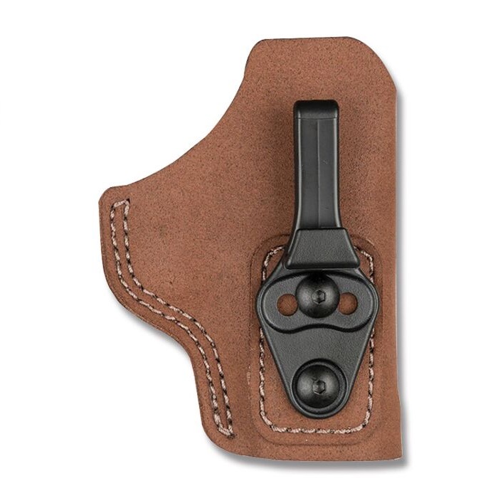 Bianchi BIANCHI #6T Tuckable IWB Holster Size 12 Tan Leather for Glock 29, 30 | Right Hand