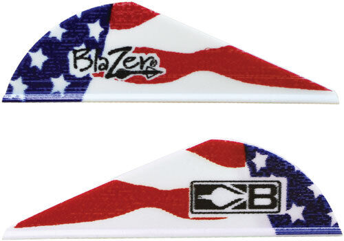 BOHNING Blazer 2″ Vanes – American Flag | 36 Pack