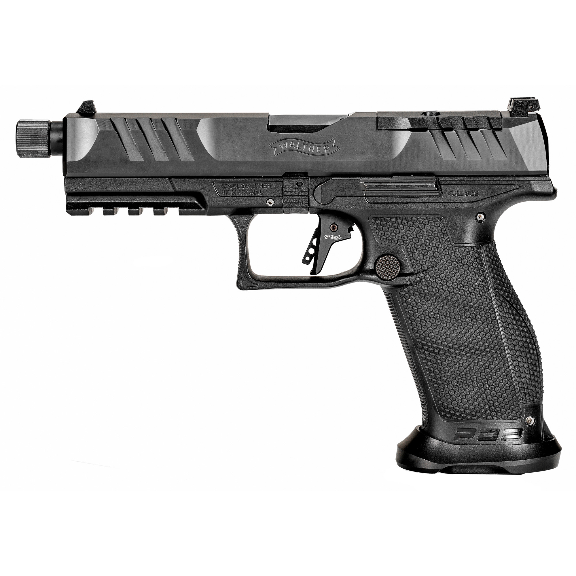 WALTHER ARMS PDP Full Size 9mm 5.1″ 10rd Optic Ready Pistol | Black