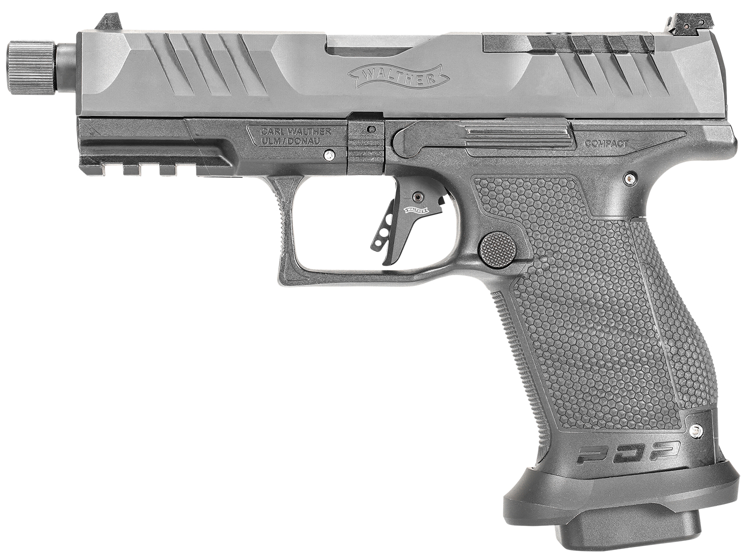 Walther PDP Compact Pro SD 9mm 4.6″ Barrel 18-Rounds Includes 3 Magazines