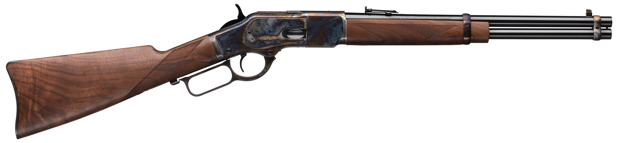 WINCHESTER 1873 Competition High Grade 45 LC 20" 10+1 Lever Action Rifle | Grade III/IV Walnut