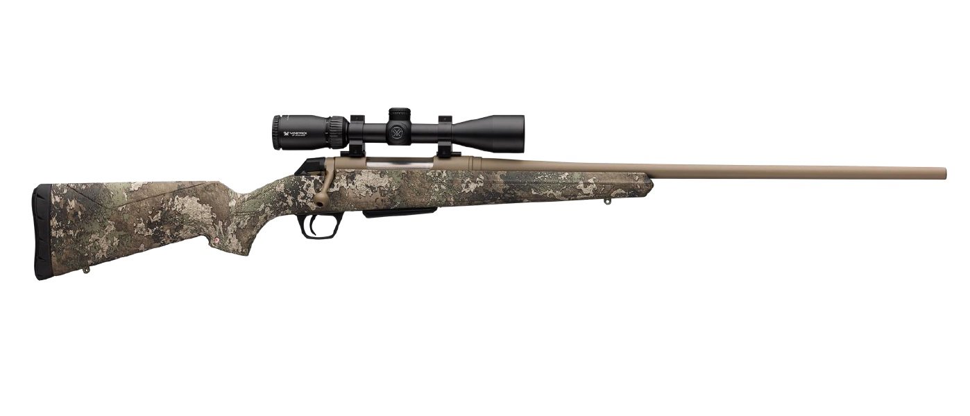 WINCHESTER XPR Hunter 6.8 Western 22" 5rd Bolt Rifle w/ Vortex 3-9x40 Scope | TrueTimber Strata