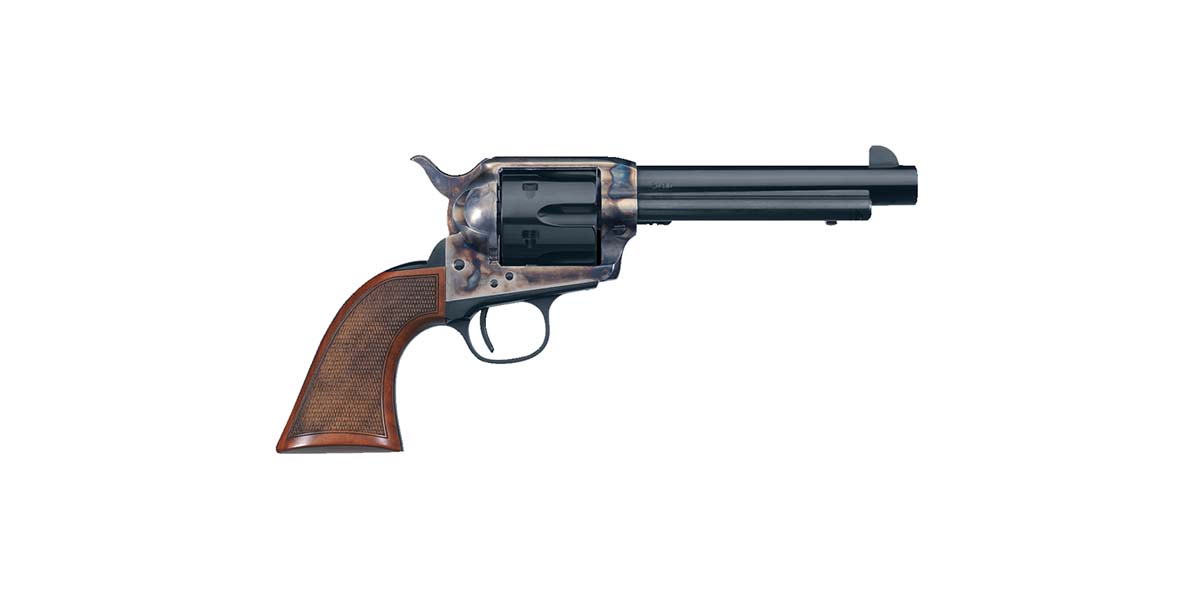 UBERTI 1873 Cattleman El Patron 9mm 5.5" 6rd Revolver - Case Hardened | Walnut