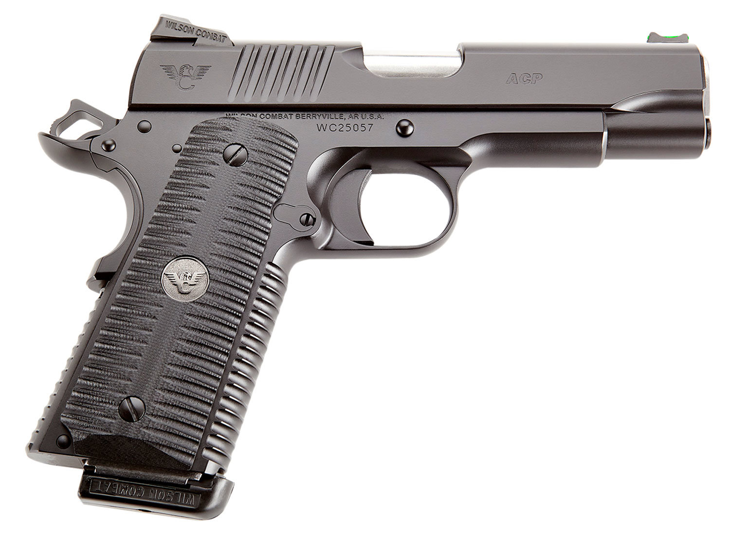 WILSON COMBAT ACP Commander 1911 45ACP 4.25″ 8rd Pistol – Armor-Tuff Black