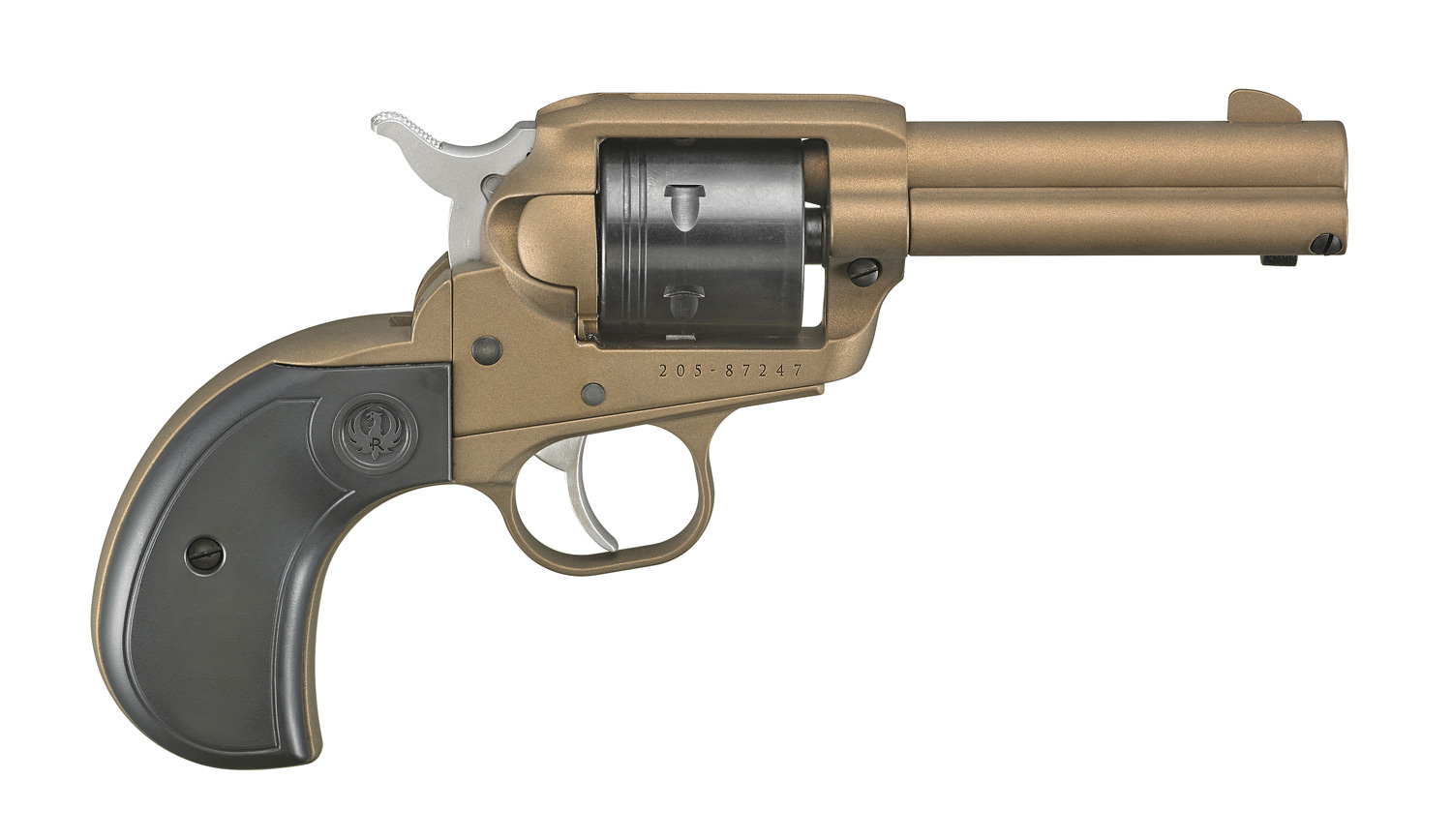 RUGER Wrangler Birdshead 22LR 3.8in Bronze