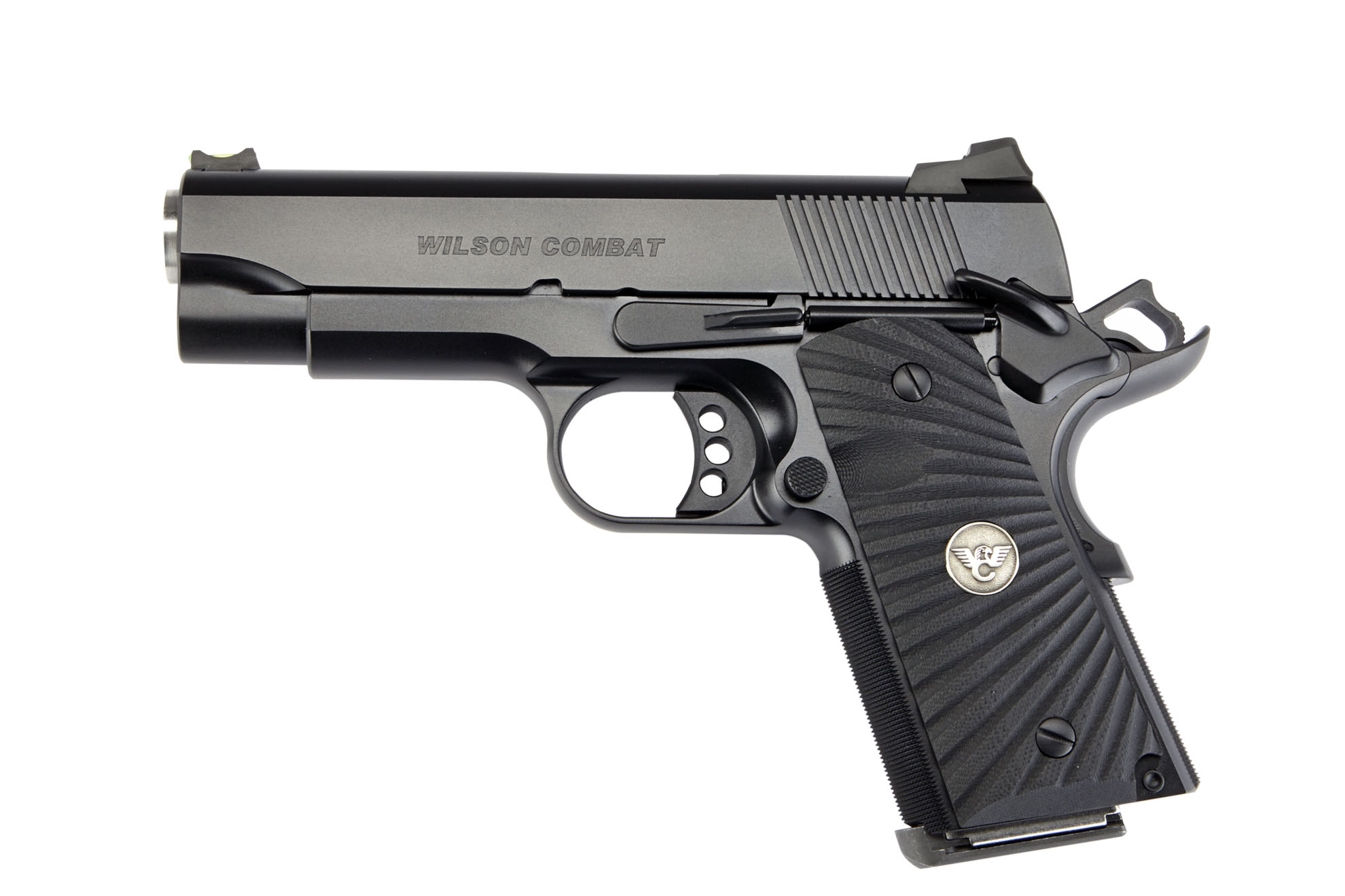 WILSON COMBAT CQB COMPACT 9mm 4" 8rd Pistol - Black / Armor Tuff