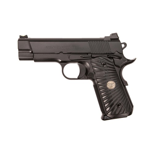 WILSON COMBAT Tactical Carry Compact 1911 45ACP 4 7rd Pistol  ArmorTuff Black