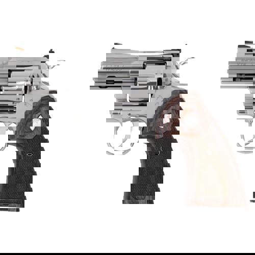 COLT Python 357 Mag 38 Special 3 6rd Revolver  Stainless  Walnut