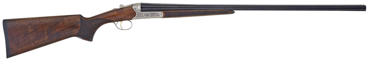 TRISTAR Bristol 16 Gauge 3" 28" Side by Side Shotgun w/ 24k Gold Inlay - Black / Wood