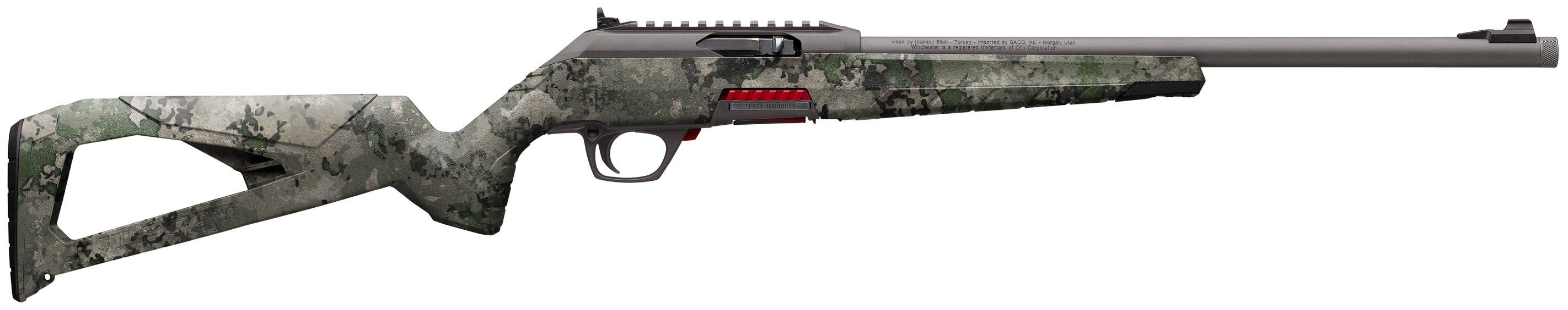 WINCHESTER Wildcat VSX 22LR 16.5" 10+1 Semi-Auto Rifle - Tungsten / TrueTimber