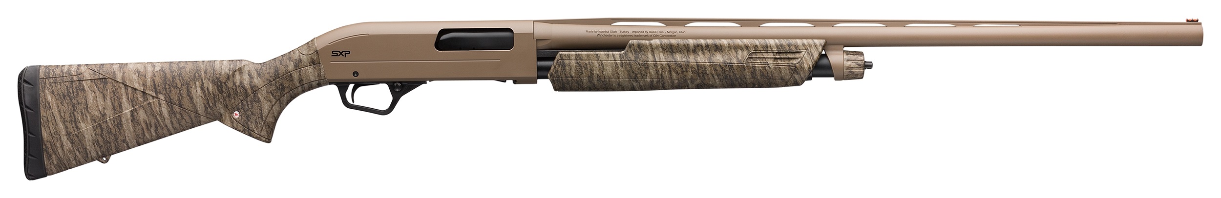 WINCHESTER SXP Hybrid Hunter 12 Gauge 3" 28" Pump Shotgun - FDE / Mossy Oak Bottomland