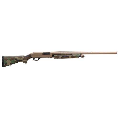 WINCHESTER SXP Hybrid 20 Gauge 3 28 Pump Shotgun  FDE  Woodland Camo