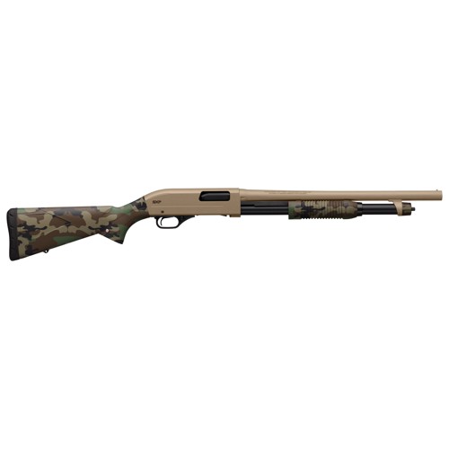WINCHESTER SXP Defense 20 Gauge 3 18 5rd Pump Shotgun  FDE  Woodland Camo