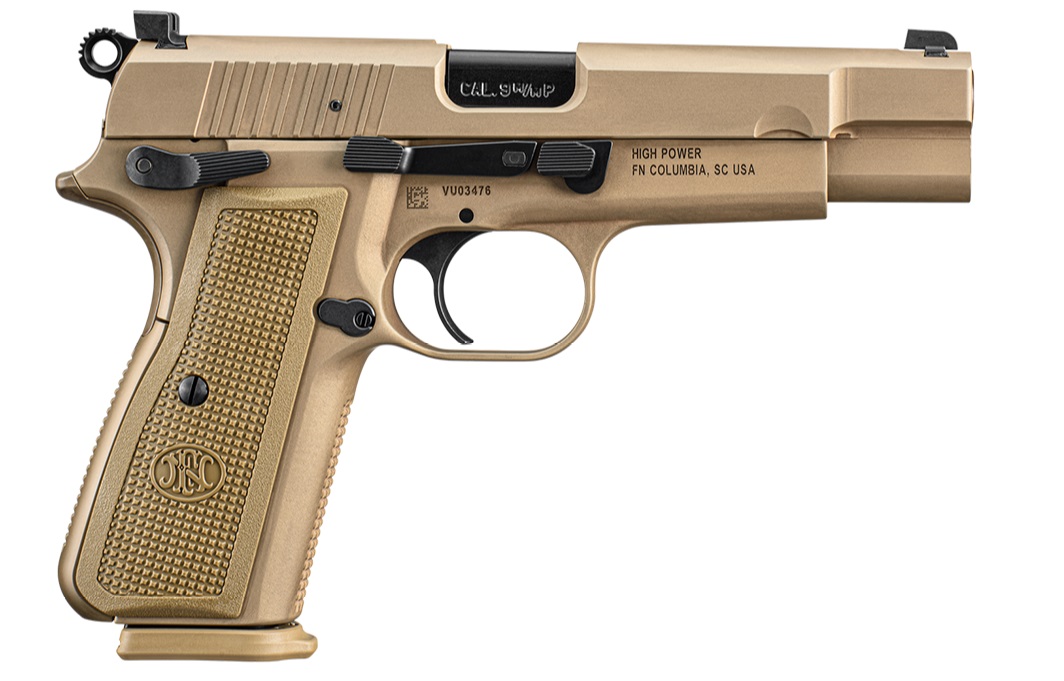 FN AMERICA High Power 9mm 4.7in FDE 17+1