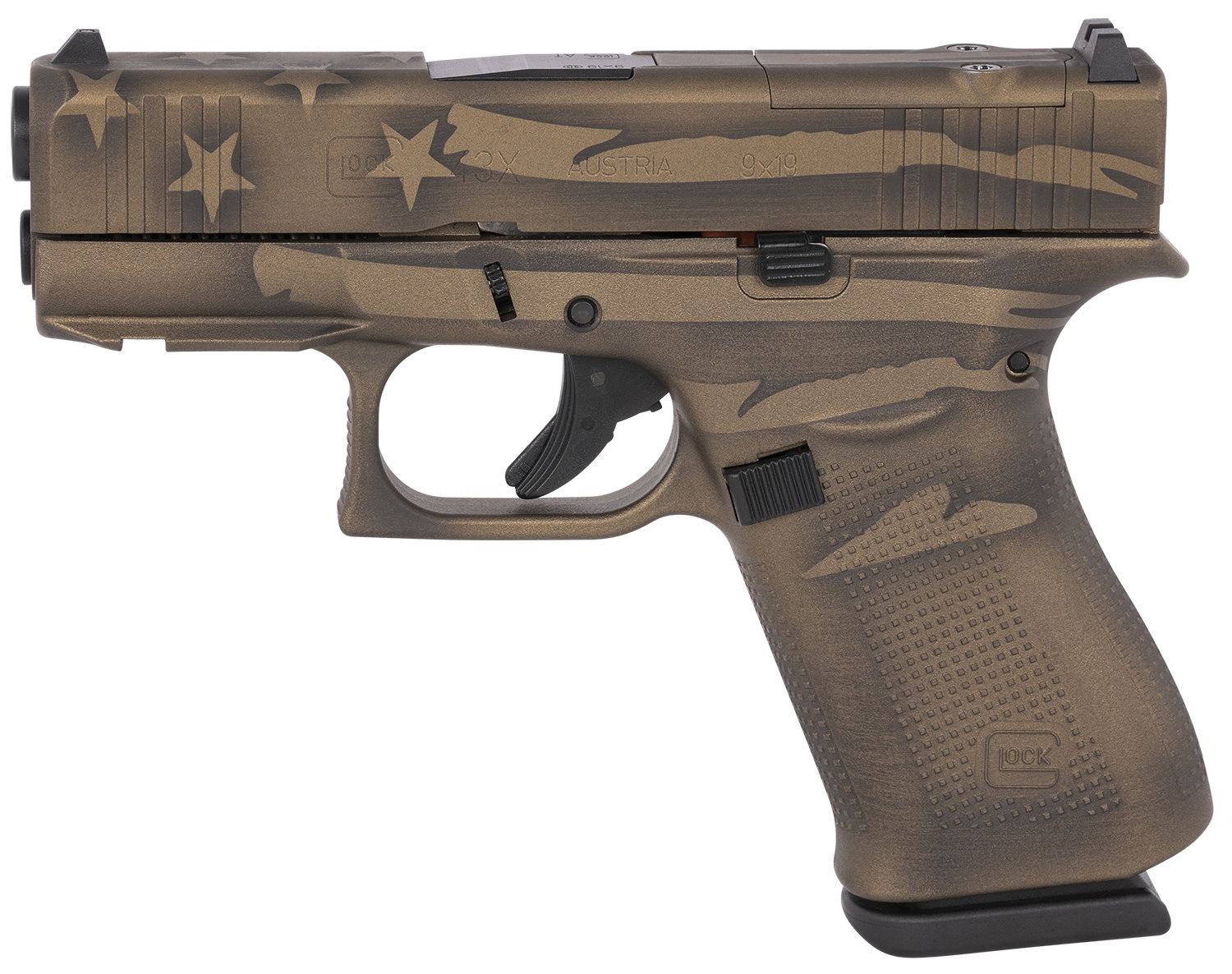 Glock GLOCK G43X 9mm 3.41" 10rd