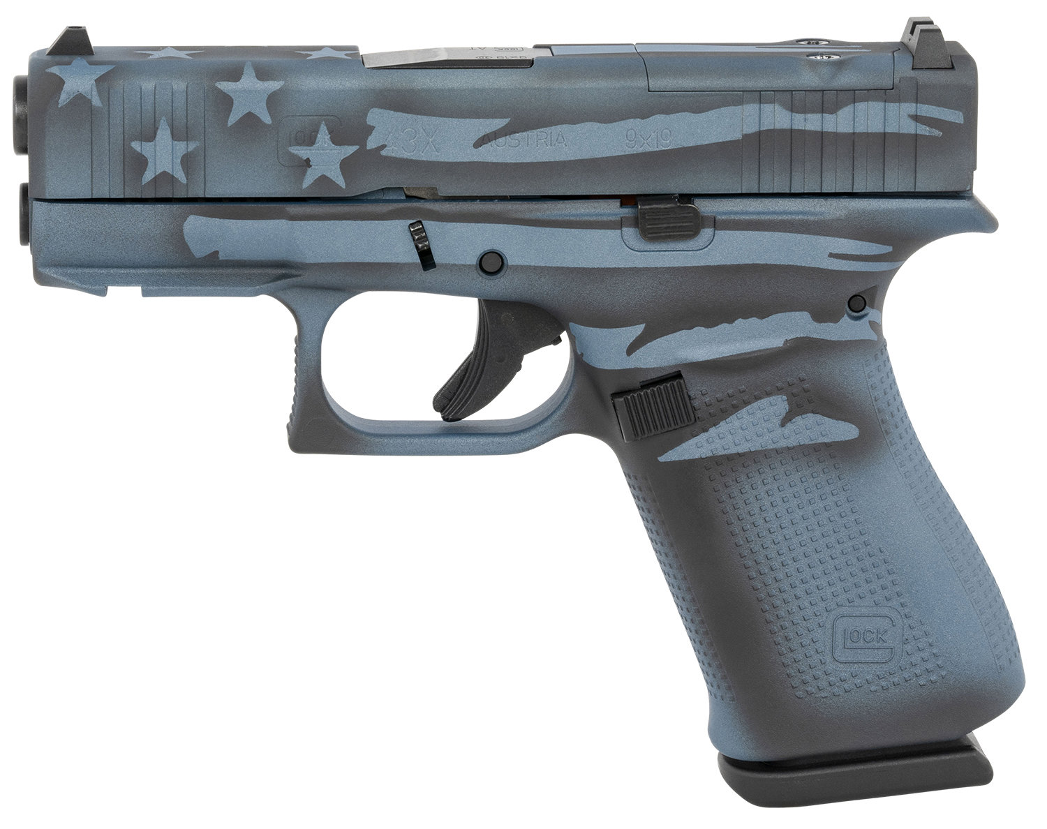 Glock GLOCK G43X MOS 9mm 3.41" 10rd