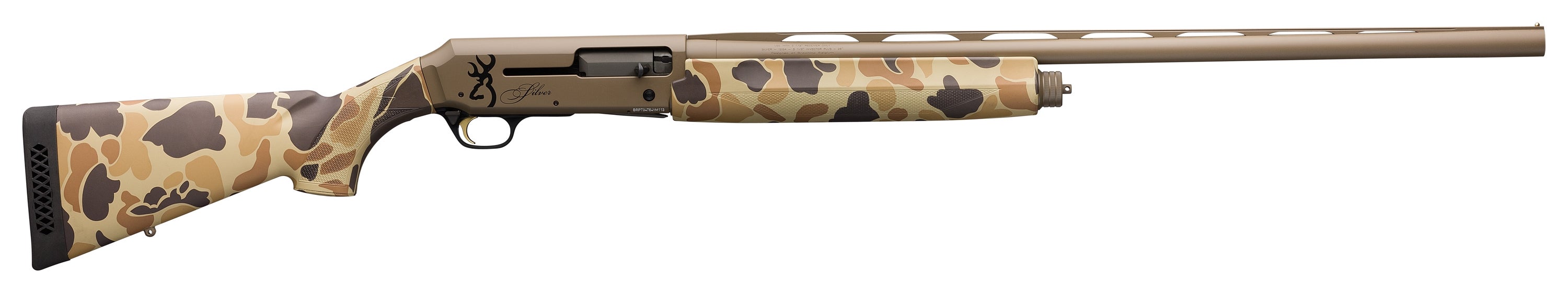 BROWNING Silver Field 12 Gauge 28″ 4rd – Vintage Tan Camo / FDE