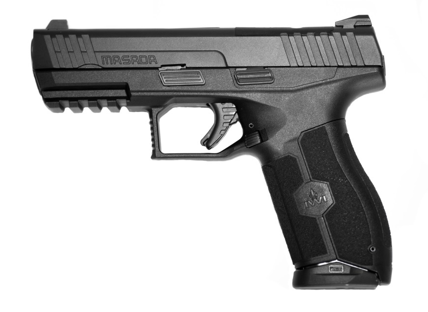 IWI Masada 9mm 4.1" 17rd Optic Ready Pistol w/ Night Sights | Black