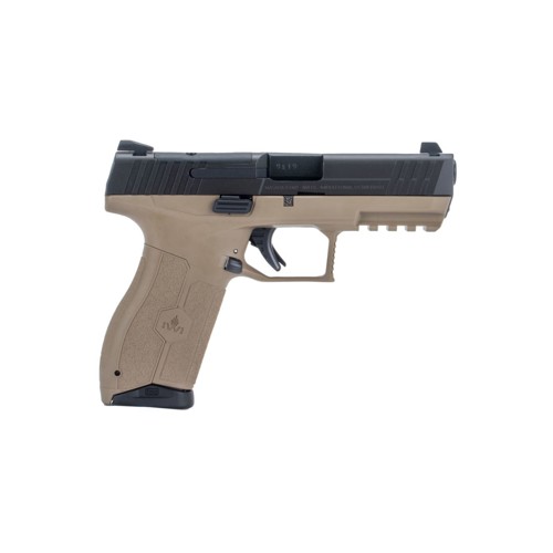 IWI Masada 9mm 41 171 Optic Ready Pistol w Night Sights  FDE  Black