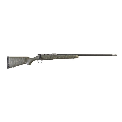 CHRISTENSEN ARMS Ridgeline 65 PRC 24 4rd Bolt Rifle w Threaded Barrel  Green  Black Webbing