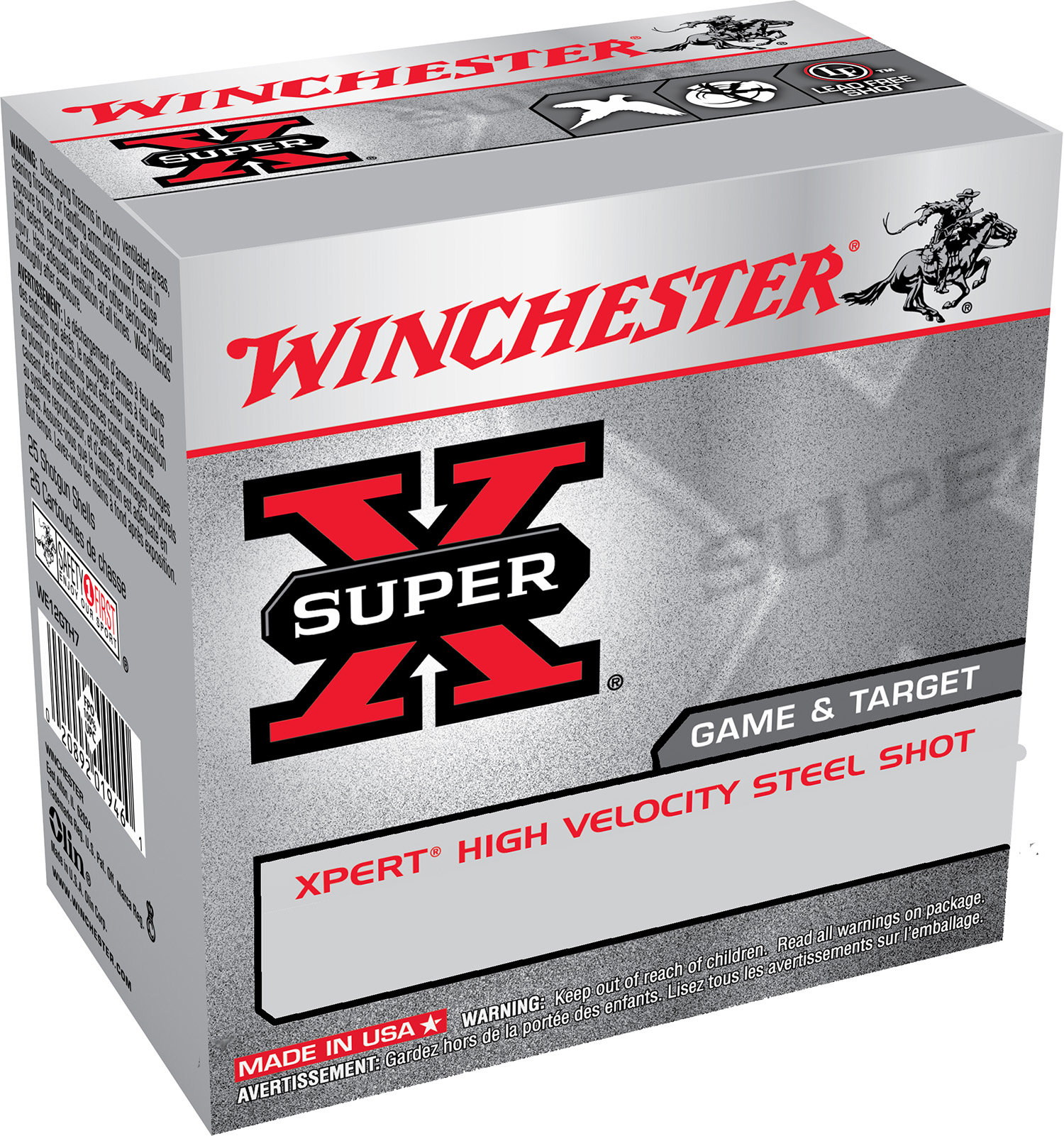 Winchester Ammo WE12GT65 Super X Xpert High Velocity 12Gauge 2.75″ 1oz 6.5Shot 25 Per Box/10 Case