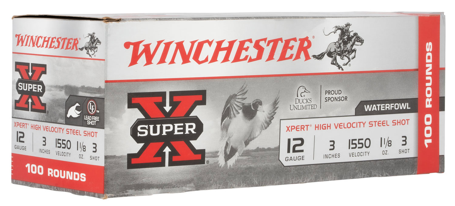 Winchester Repeating Arms Winchester Ammo Wex1233Vp Super X Xpert High Velocity 12 Gauge 3 3 Shot 100 Bx 2 Cs Value Pack