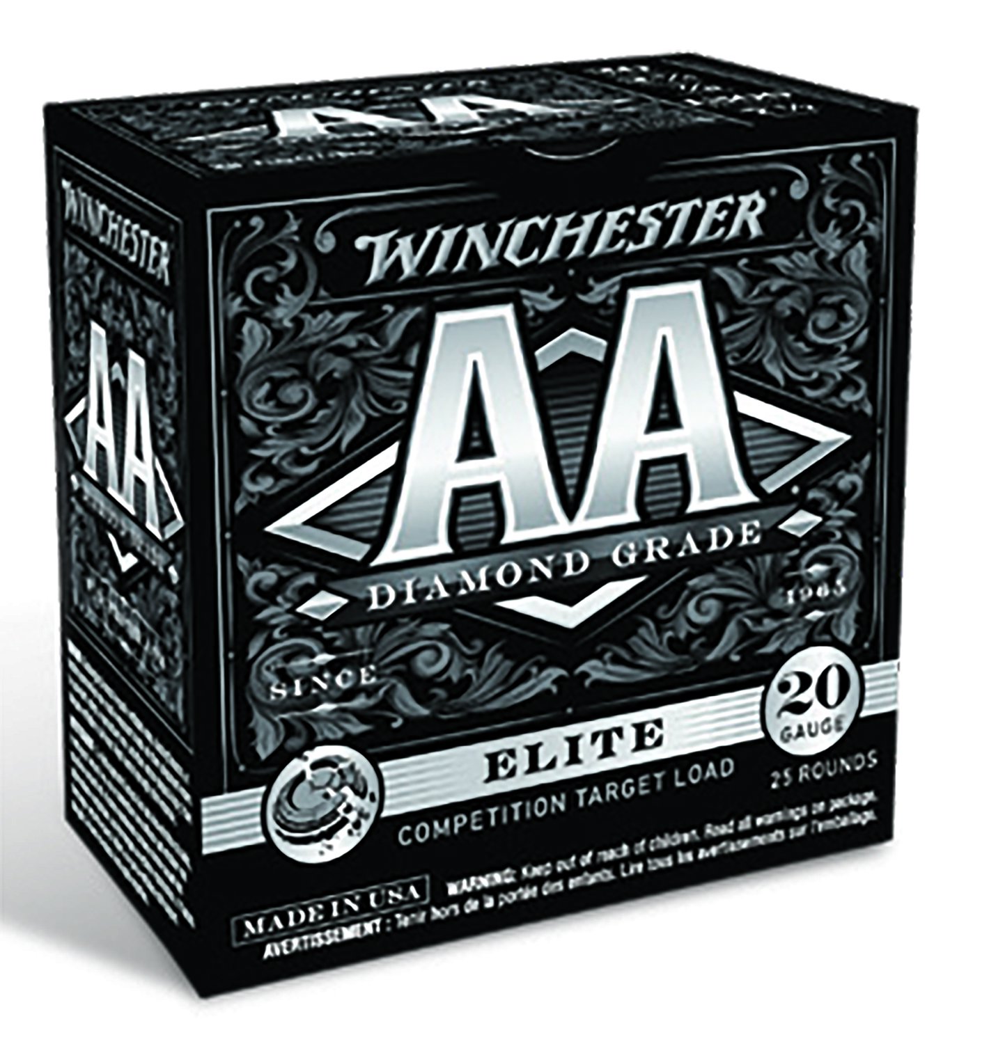 Winchester WINCHESTER AMMO 20Ga 2-3/4" #7.5 AA DiamondGrade 7/8 oz 25rd