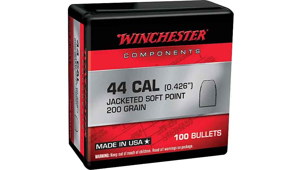 Winchester Repeating Arms BULLETS 44 MAG 200GR SP 100 COUNT