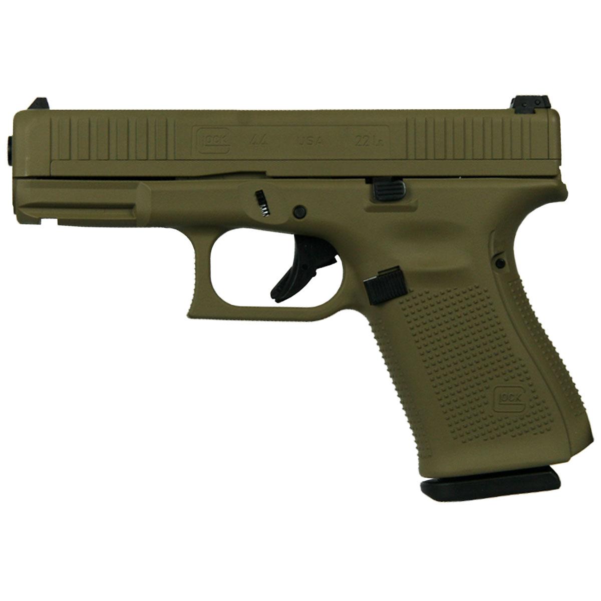 Glock GLOCK G44 22 LR Right Hand 4" 10rd - FDE