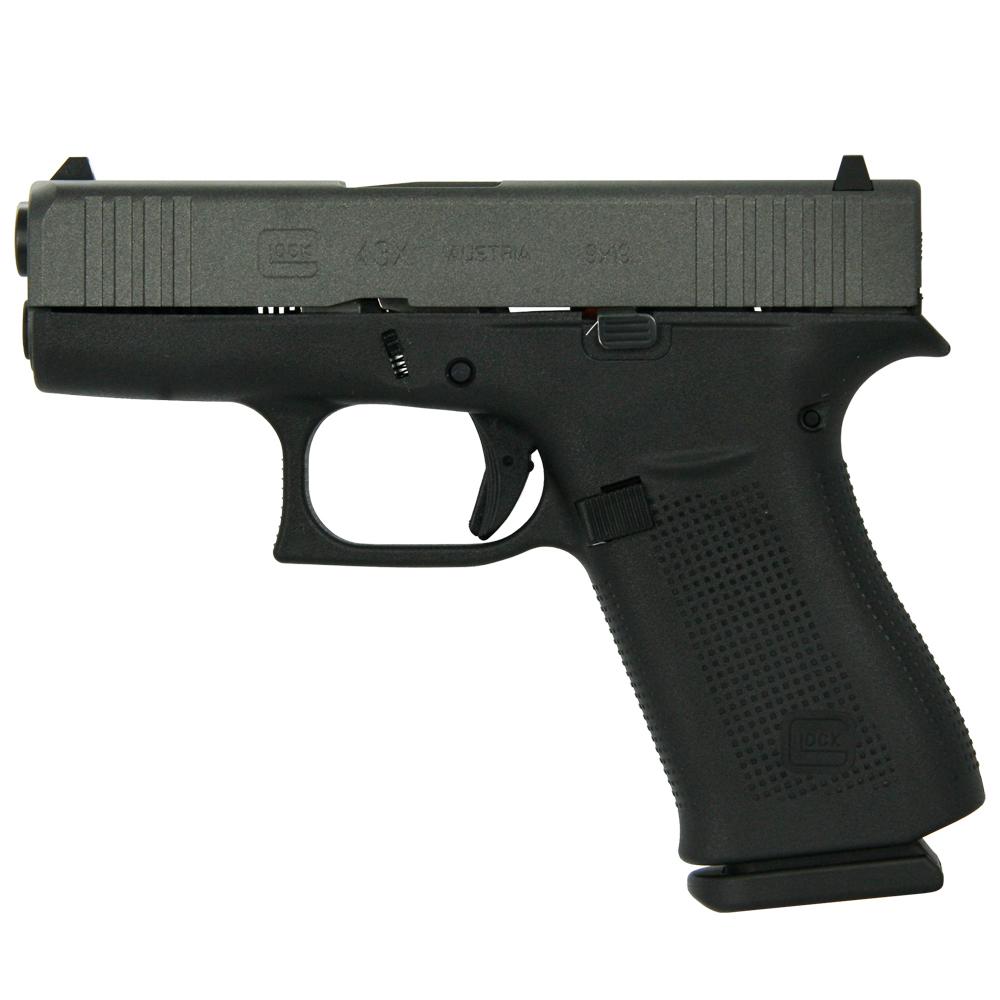 Glock GLOCK G43X 9mm 3.4" 10rd - Black / Silver