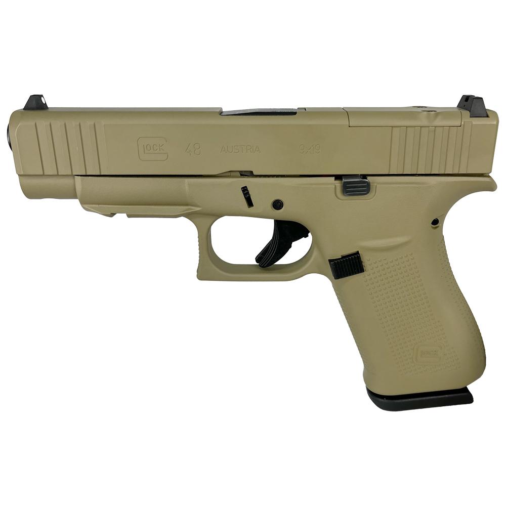 Glock GLOCK G48 9mm 4.2" 10rd - FDE
