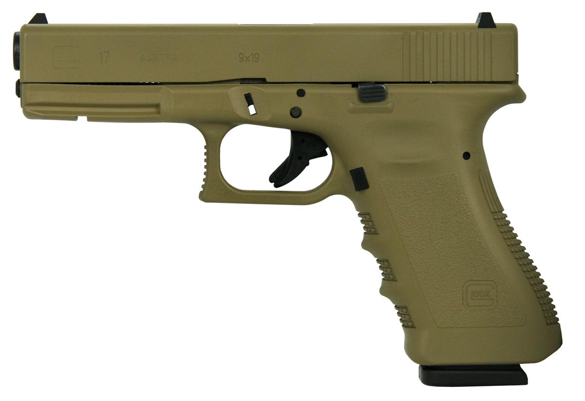Glock GLOCK G17 G3 9mm 4.49" 17rd Pistol | FDE