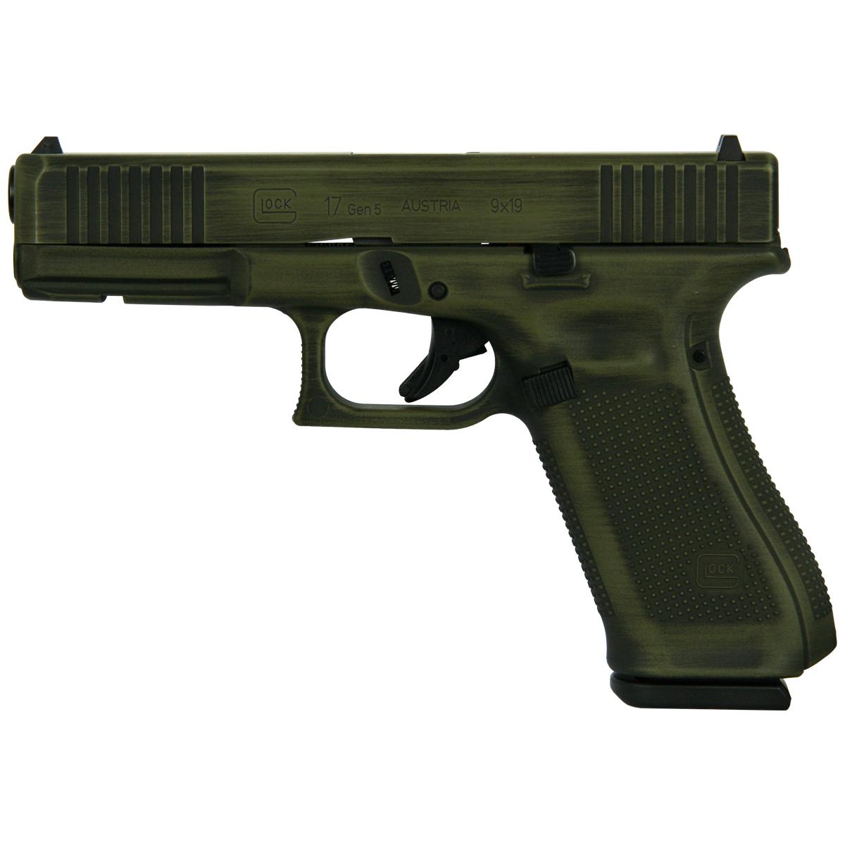 Glock Glock 17 Gen 5 Distressed Bazooka Green