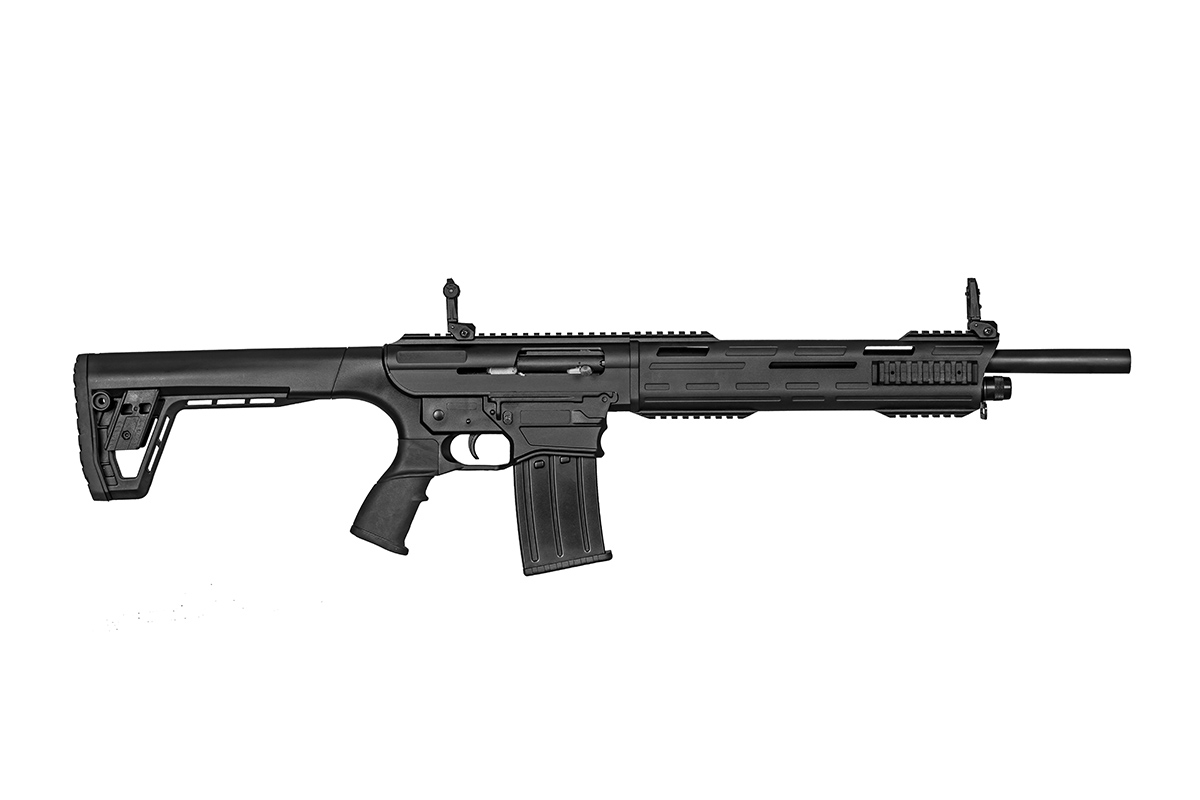 TOKAREV TAR 12P 12 Gauge 3" 18.5" 5+1 Semi-Auto AR12 Shotgun - Black