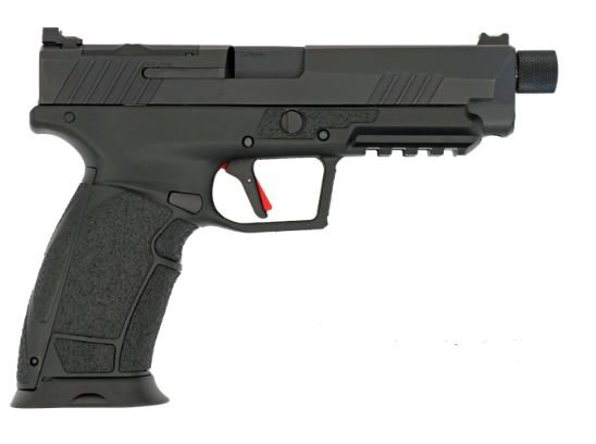 TISAS PX-9 Tactical Gen 3 9mm 5.1" 18/20rd Optic Ready Pistol w/ Threaded Barrel - Black